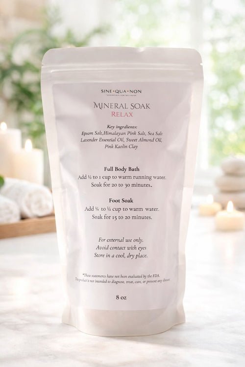 Mineral Soak Relax | Wellness Pouch